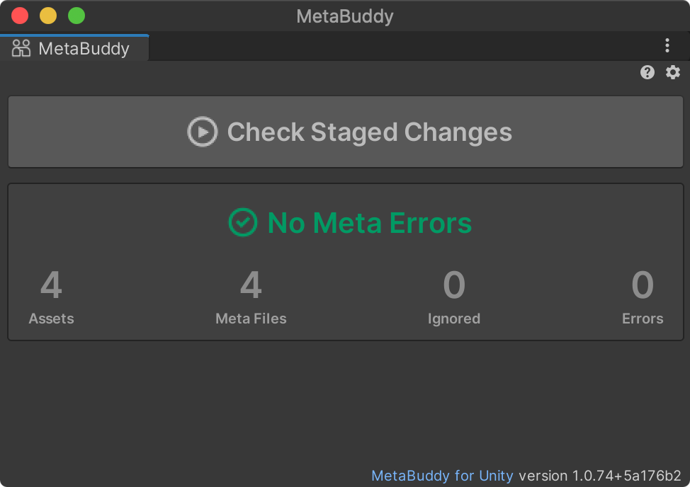 MetaBuddy Showing No Errors